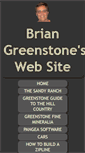 Mobile Screenshot of briangreenstone.com